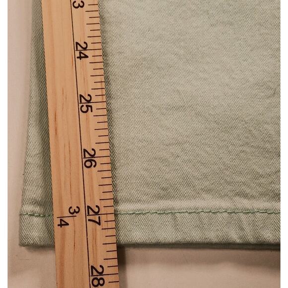 Style & Co Boyfriend Jeans Women's 14 Mint Green Embellished Pockets Cotton EUC - Picture 11 of 12